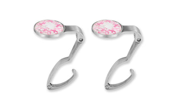 Breast Cancer Awareness Tabletop Purse Bag Shopping Bag Holder
